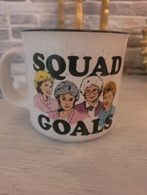 Squad Goals Golden Girls White Ceramic Mug